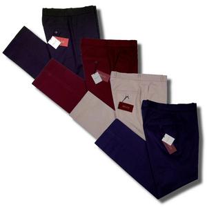 New Relco Mod Retro Sta Press Trousers Navy / Stone / Burgundy / Black Preview